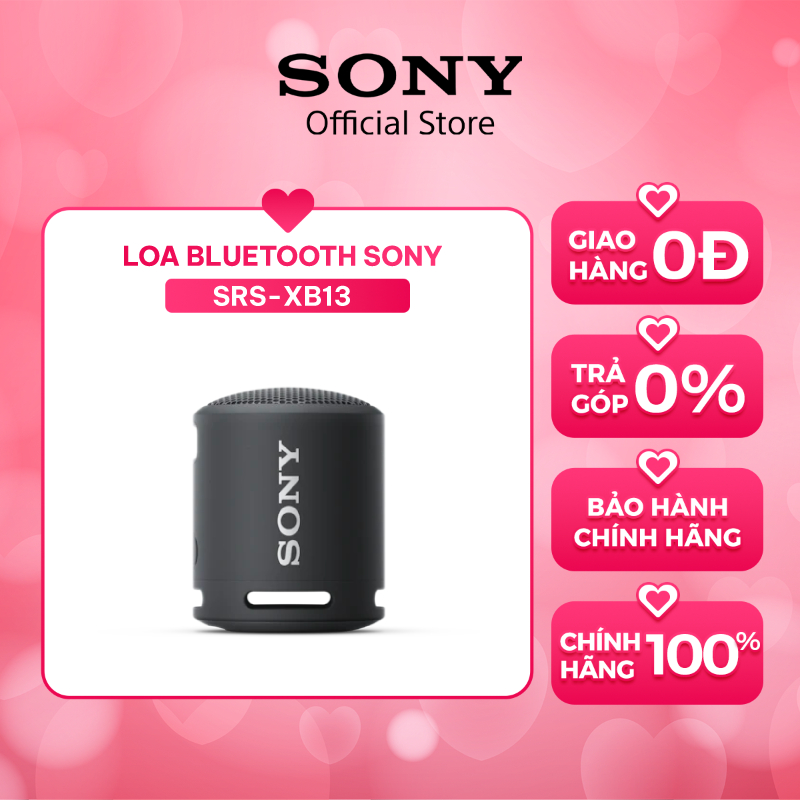  Loa Bluetooth Sony SRS-XB13 - Đen- Hàng chính hãng