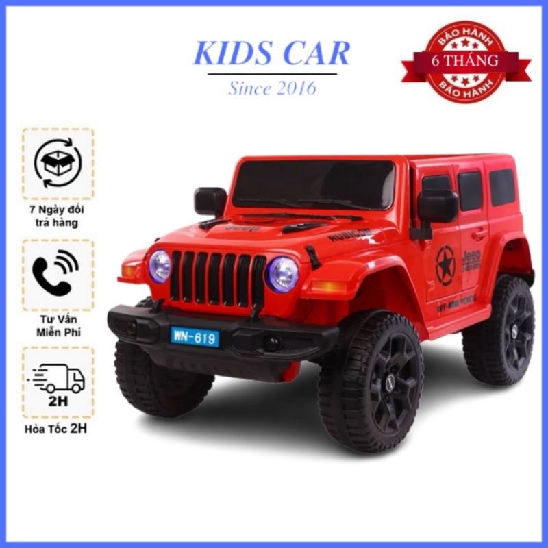 Xe ô tô điện trẻ em jeep kidscar 196 - ảnh sản phẩm 1