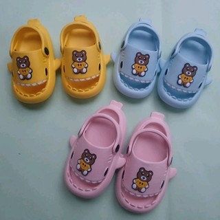 Dép sục nhựa baby cá mập siêu nhẹ cho bé hình thú