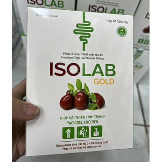 Cốm bổ sung chất xơ - Isolab Gold - Bổ sung chất xơ và lợi khuẩn giúp hỗ trợ nhuận tràng