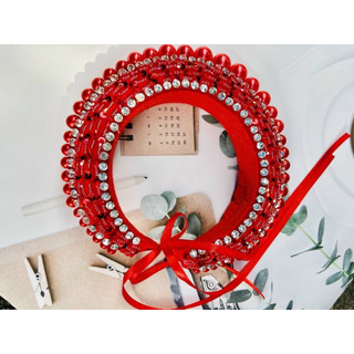 Mấn cô dâu đính đá và hạt trai