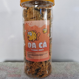 Da cá trứng muối giòn mặn thơm ngon 250g - h foods