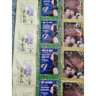 Gội là đen nhân sâm thảo dược gói 30ml