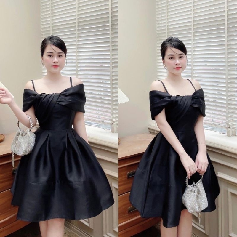Đầm Rớt Vai Big Size