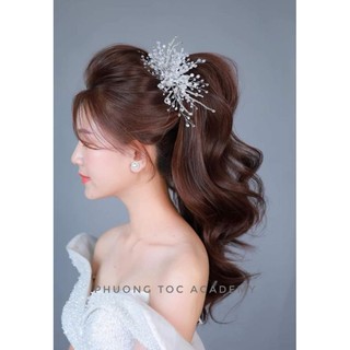 cài tóc kết đá cô dâu