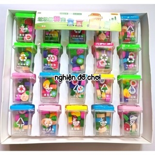 Gôm mini trái cây, dễ thương. Mỗi hộp 10 cục.