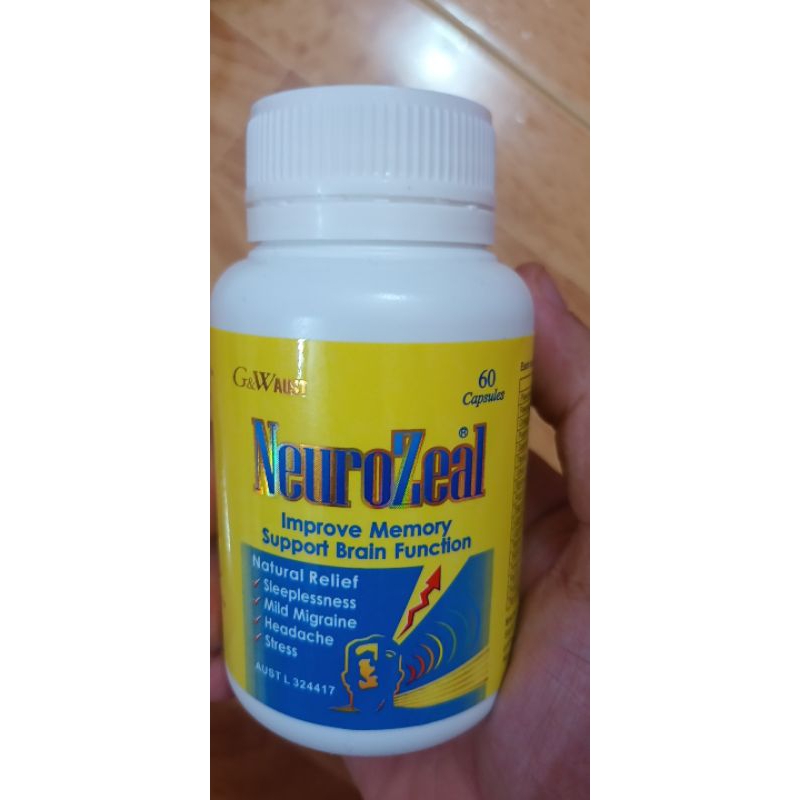 Neurozeal hỗ trợ đau đầu , mất ngủ , phục hồi hệ thần kinh