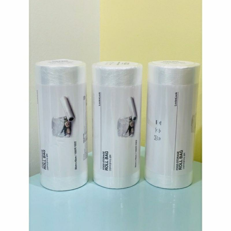 Túi Đựng Thực Phẩm Bằng Nhựa Tổng Hợp PE cuộn 1000 chiếc LWP802