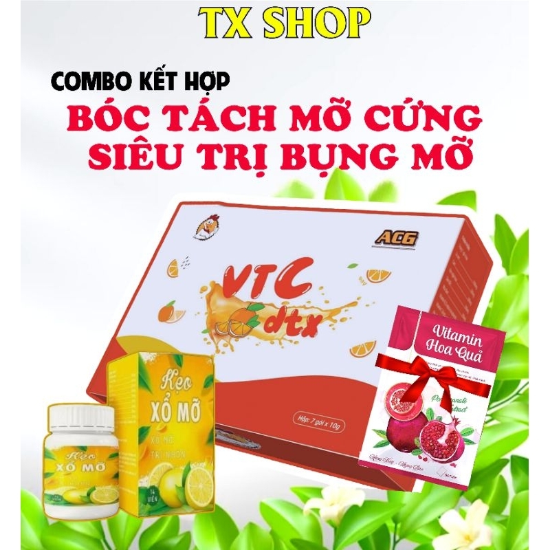 COMBO GIẢM CÂN CẤP TỐC DÀNH CHO CƠ ĐỊA SIÊU LỜN TH.U.ỐC ACG KÈM X.Ổ M.Ỡ