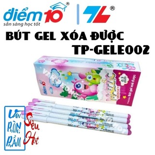 Bút gel xóa được mazzic monsky/điểm 10/thiên long tp-gele002, 20 cây/hộp