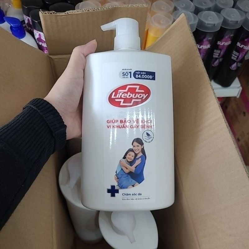 Sữa tắm Lifebuoy Chăm Sóc Da 1.1kg