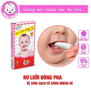 Rơ lưỡi đông fa cho bé sơ sinh hộp 5 cái