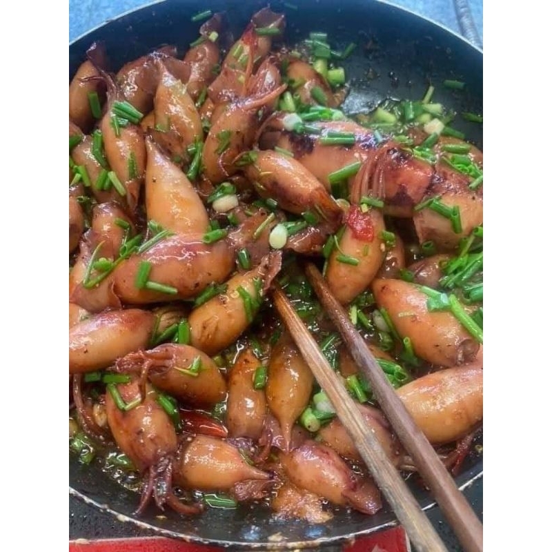 MỰC  hấp thuyền ship Hà Nội hộp 0.5kg