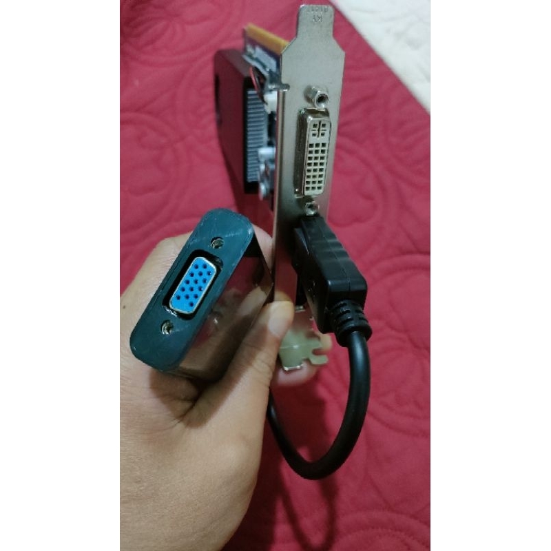 Cạc màn hình VGA GT 630 2G D3 128bit đẹp zin mới 99% chiến games LOL FIFA CF Võ Lâm