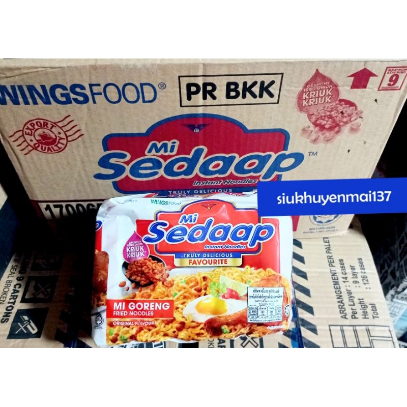 mì khô sedaap mi goreng đặt biệt gà cay.7_2023