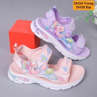 Sandal bé gái chuẩn form bền đẹp hàng hộp quảng châu size 26-37