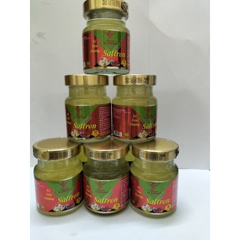 Yến Sào BIRD NEST (nhuỵ hoa nghệ tây)_30%la yen combo 6 hu