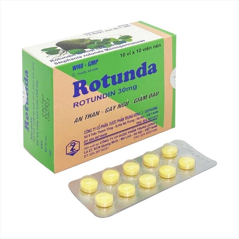 Viên uống Rotunda An thần thảo dược