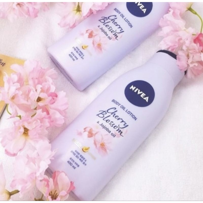 Sữa dưỡng thể NIVEA CHERRY BLOSSOM ( 500 ml ) - Hàng Mỹ.