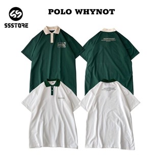 Áo Thun PoLo Phối Cổ UNISEX - WHY NOT
