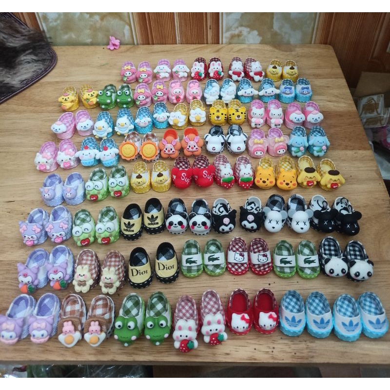 giày cho búp bê nhựa 5in