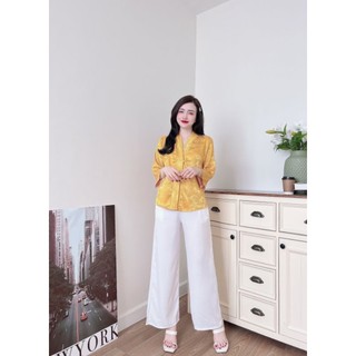 Set lam gấm tay lỡ , nút ngọc