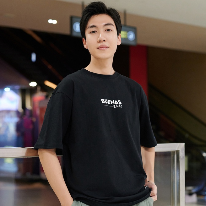 Áo thun local brand tay lỡ form rộng unisex cho nam nữ BUENAS - SWT39