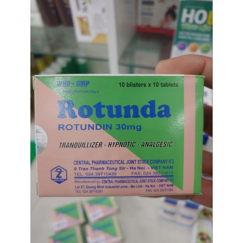 Viên uống Rotunda An thần thảo dược
