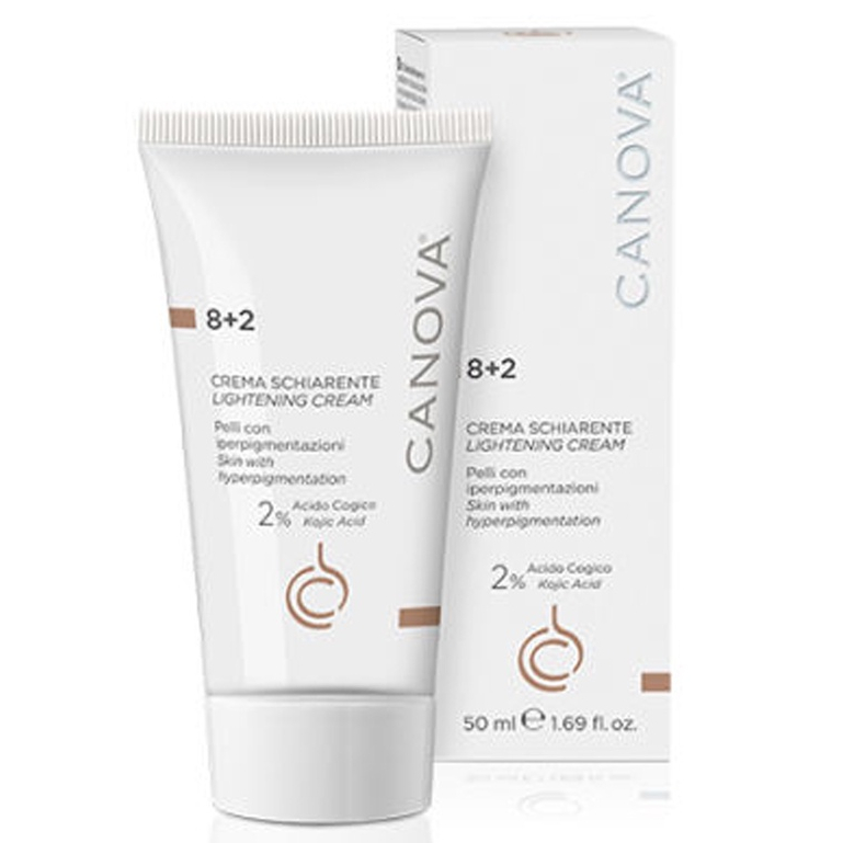 Kem mờ nám, sáng da ngày đêm Canova 8+2 Crema Schiarente Lightening Cream 50ml - Dr.Lâm Vũ Yến