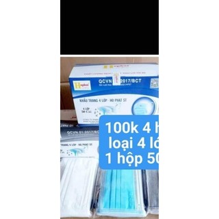 Mã combo 6 hộp khẩu trang 3D hàng chính hãng 1 hộp 50 chiếc