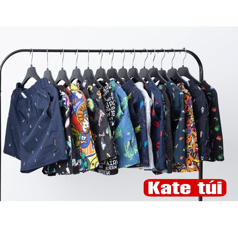 Quần đùi nam SEVEN chất kate