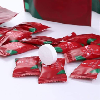 Khăn giấy nén Hàn Quốc thiết kế hình viên kẹo bo tròn đa năng tiện lợi