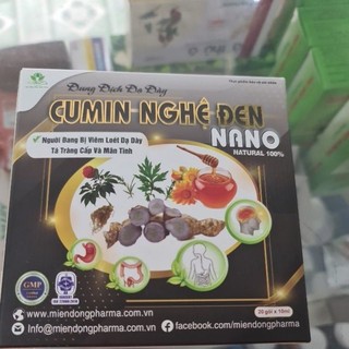 Cumin nghệ đen nano