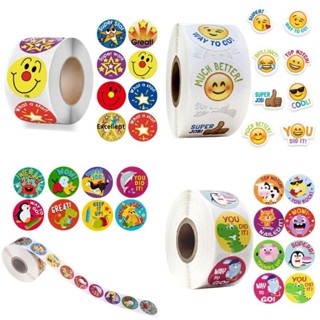 500 Hình Dán Sticker Cuộn Khen Thưởng - Lời Khen Khích Lệ Hàng loại 1