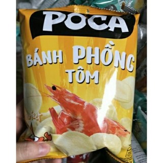 Combo 10 bịch snack Poca bánh phồng tôm