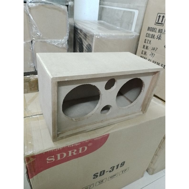 Box loa đóng sẵn thô chưa sơn 2 bass16