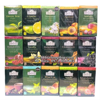 [Hỏa Tốc] Trà Ahmad Tea hoa quả đủ các vị