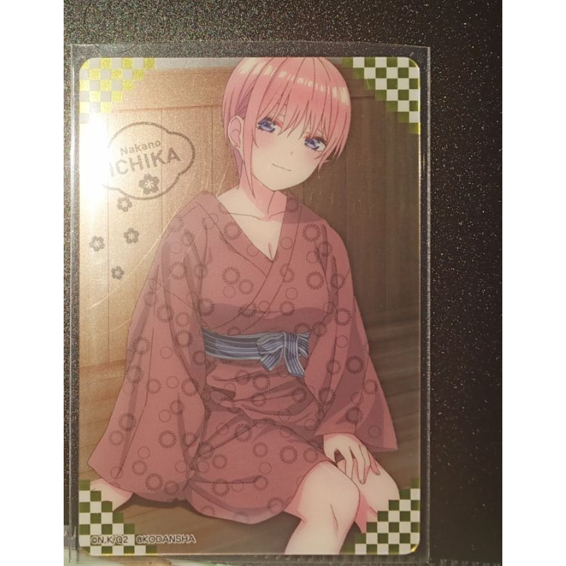 Card ichika nhà có 5 nàng dâu Chính Hãng