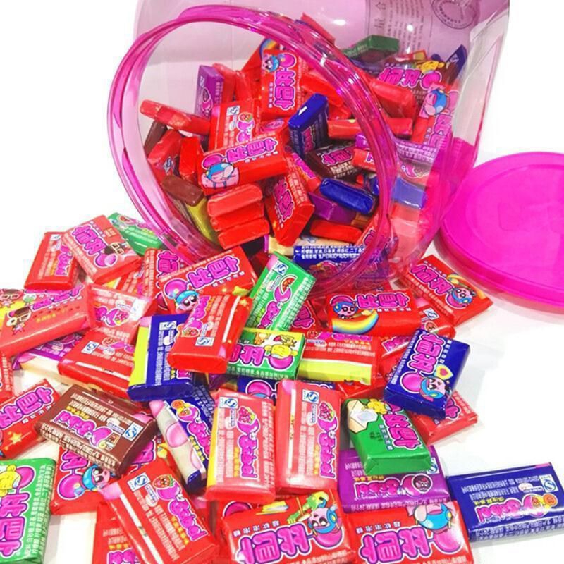 Kẹo cao su thổi bong bóng Alpenliebe mix vị trái cây cho trẻ em