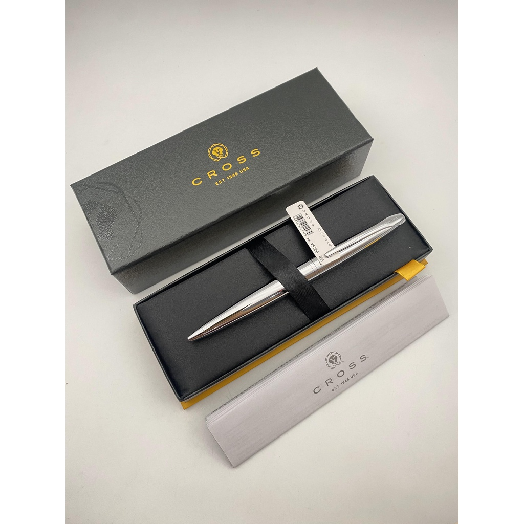 Bút bi xoay Cross ATX Pure Chrome