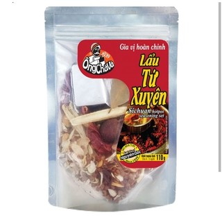 Gia vị hoàn chỉnh lẩu tứ xuyên ông chà và 110g
