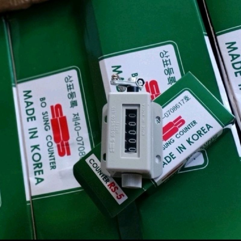 Bộ đếm sản lượng Bo sung RS-5