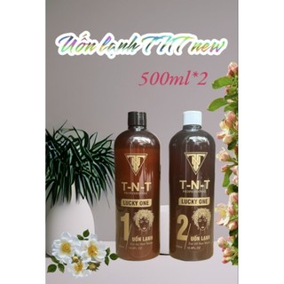 Thuốc uốn lạnh TNT, Kem Uốn Lạnh Tóc Lucky One (Toàn Lucky) 500MLx2