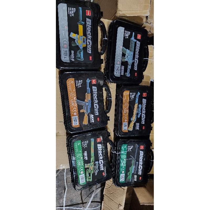 Bộ xếp hình awm, bộ xếp hình vsk 94, ak47, hk 416c, m4a1 s, k98