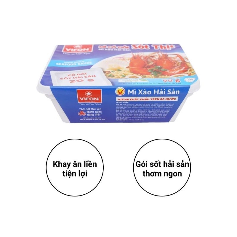 MÌ XÀO KHAY HẢI SẢN VIFON