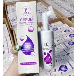 Sữa rửa mặt serum rửa mặt collagen 2c chai 100ml cho da nhạy cảm - hàng chính hãng