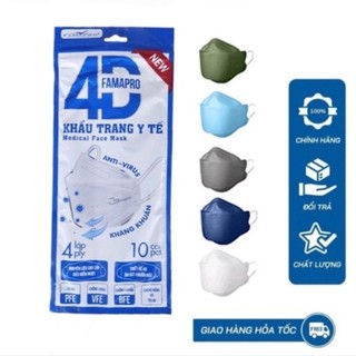 Khẩu trang famapro 4d