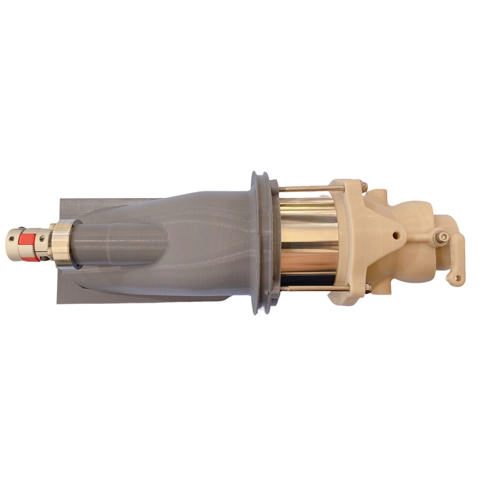 Turbo jet có bẽ lái, cánh 71mm