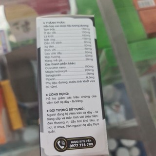 Cumin nghệ đen nano