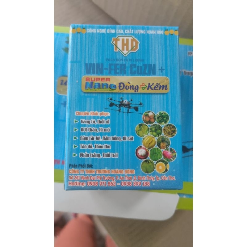 Phân Bón Sinh Học THD - NANO Đồng